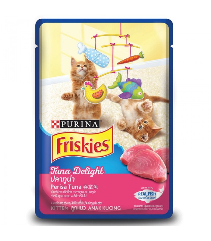 Purina Friskies Kitten Tuna Delight 80g Kitten Wet Food Pet Warehouse