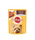 Pedigree Roasted Beef Chunks Flavor in Gravy with Vegetables 80g Dog Wet Food