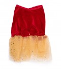 Pawsh Couture Red & Gold Pet Tutu Dress