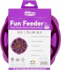 Outward Hound Purple Flower Fun Feeder Interactive Dog Bowl