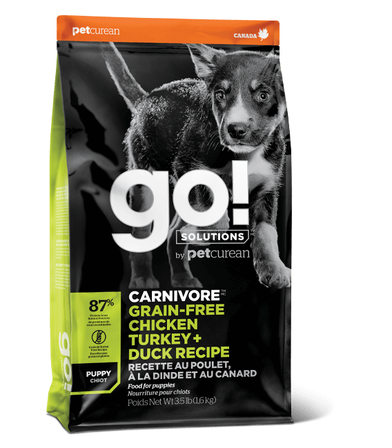 Go! Solutions Carnivore Chicken, Turkey & Duck Recipe Puppy Dry Food