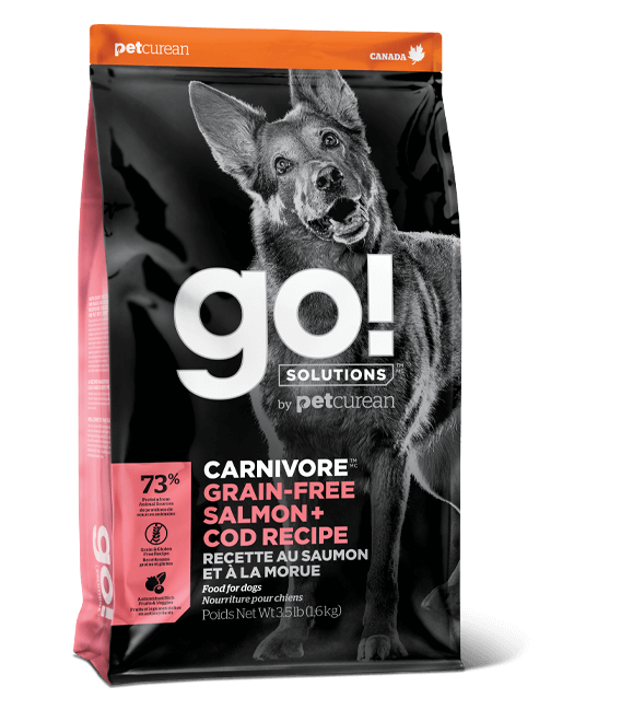 Go! Solutions Carnivore Salmon & Cod Recipe Dog Dry Food