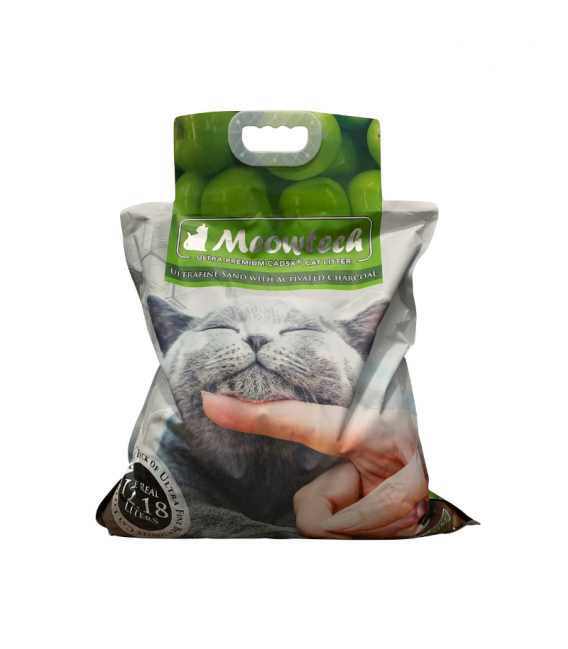 Meowtech Ultra Premium Green Apple Scent CAD5x 9.6kg Cat Litter