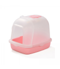 Crystal Series Covered Pink Litter Pan and Scoop