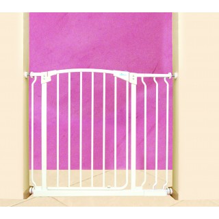 Dreambaby Chelsea 9cm White Dog Gate Extension