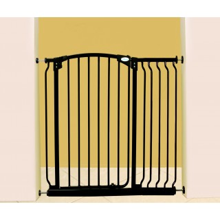 Dreambaby Chelsea Extra Tall 27cm Black Dog Gate Extension