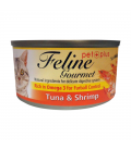 Feline Gourmet Tuna and Shrimp 80g Cat Wet Food