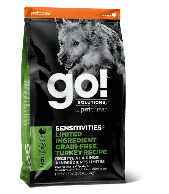 Go! Sensitivity + Shine Limited Ingredient Diet Turkey Recipe Grain Free Dog Dry Food