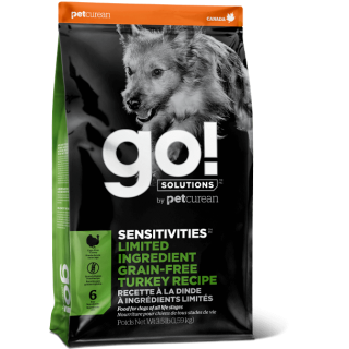 Go! Solutions Sensitivities Limited Ingredient Grain-Free Turkey Recipe Dog Dry Food