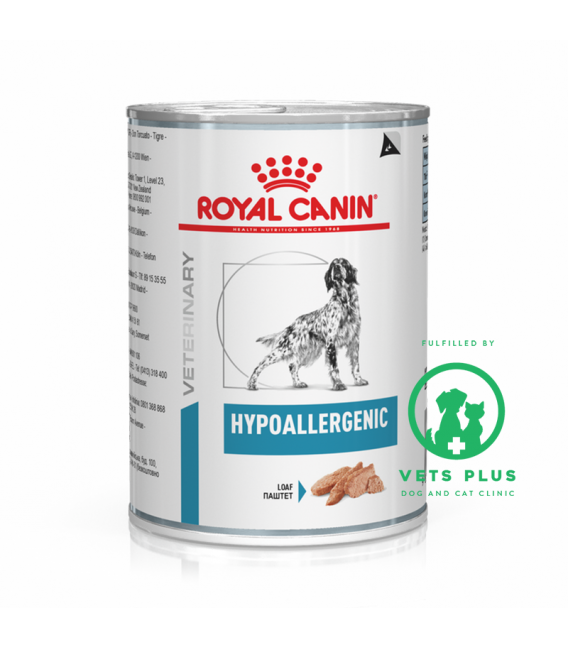 Royal Canin Veterinary Diet HYPOALLERGENIC 400g Dog Wet Food
