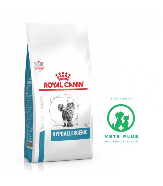 Royal Canin Veterinary Diet HYPOALLERGENIC 400g Cat Dry Food Pet