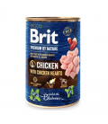 Brit Pate Chicken with Hearts 400g Dog Wet Food