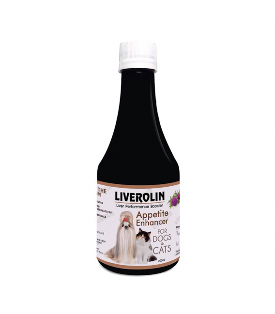 Liverolin Liver Performance Booster 200ml Dog and Cat Appetite Enhancer
