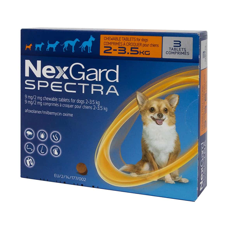 NexGard Spectra Chewable Tablet Dog Ectoparasiticide - Pet Warehouse |  Philippines