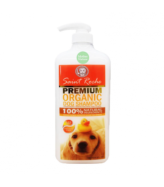 Saint Roche MOTHER NATURE 1050ml Premium Organic Dog Shampoo