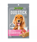 Jerhigh Duo Stick Milky Strawberry 50g Dog Treats