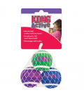 Kong Active Tennis Balls with Bells Cat Toy