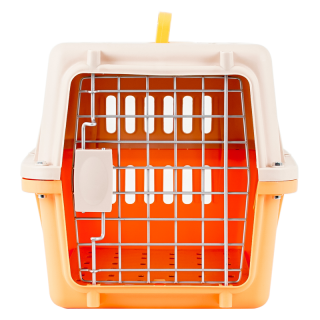Simple Orange Pet Carrier