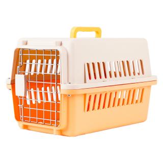 Simple Pets Orange Pet Carrier