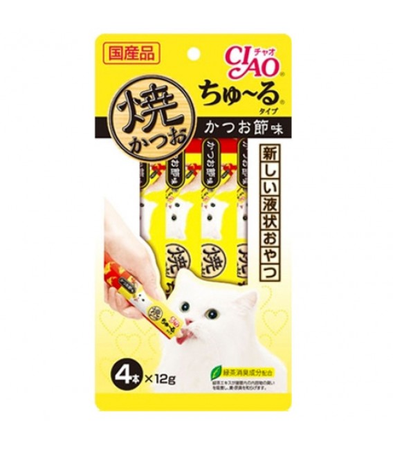 Ciao Grilled Tuna Churu 12g x 4 Cat Treats