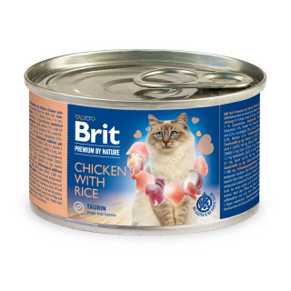 Brit Premium by Nature Chicken with Rice 200g Cat Wet Food
