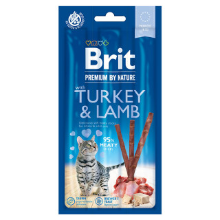 Brit Premium by Nature Turkey and Lamb Sticks 15g Cat Treats