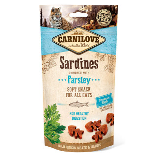 Carnilove Into the Wild Soft Snack Sardine with Parsley 50g Cat Treats