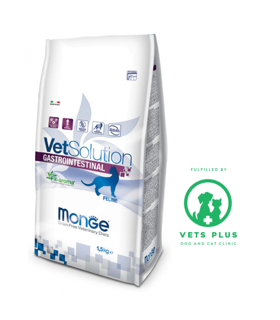 Monge Vet Solution Gastrointestinal 1.5kg Cat Dry Food