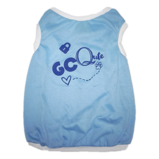 Pawsh Couture QuaranTees Limited Edition GCQute Navy Blue Pet Tee