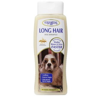 Gold Medal Long Hair Shampoo 17oz Premium Dog Shampoo