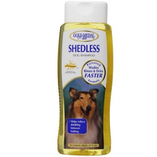 Gold Medal Pets Shedless Shampoo 17oz, Dog and Cat Shampoo