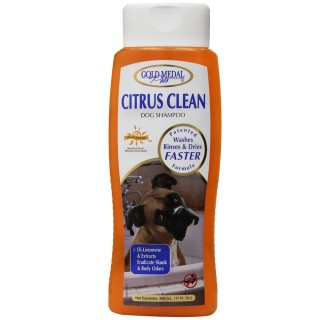 Gold Medal Pets Citrus Clean Shampoo 17oz, Dog and Cat Shampoo