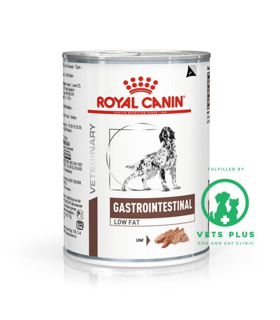 Royal Canin Veterinary Diet GASTRO INTESTINAL LOW FAT 410g Dog Wet Food