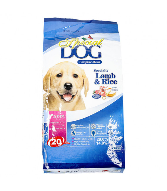 Special Dog Lamb & Rice 9kg Puppy Dry Food
