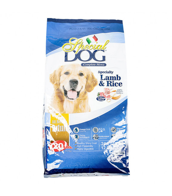 Special Dog Lamb & Rice 9kg Adult Dog Dry Food