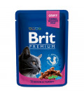 Brit Premium Gravy Chunks with Chicken & Turkey 100g Cat Wet Food