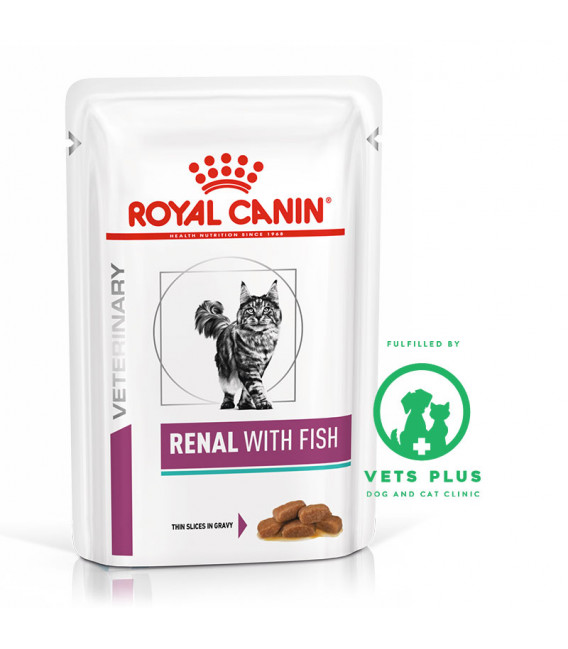 Royal Canin Veterinary Diet RENAL with TUNA 85g Cat Wet Food
