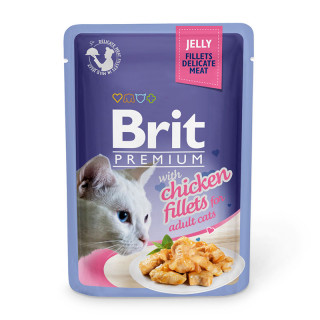Brit Premium Jelly Fillet with Chicken 85g Cat Wet Food