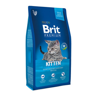 Brit Premium Chicken with Salmon Gravy Kitten Dry Food