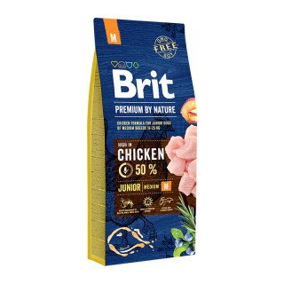 Brit Premium by Nature Junior Medium Breed Dog Dry Food