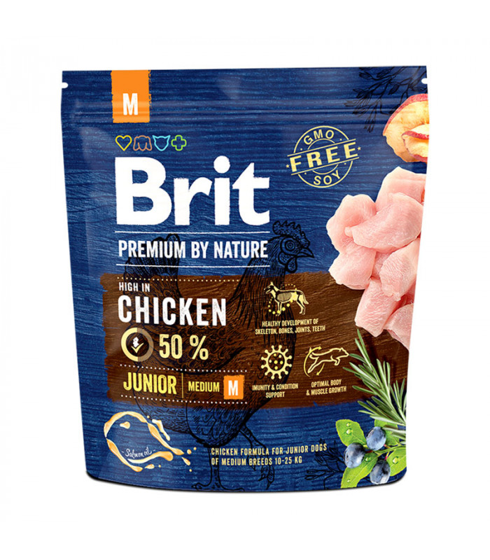 millimeter Compulsion begrænse Brit Premium by Nature Junior Medium Breed Dog Dry Food - Pet Warehouse |  Philippines