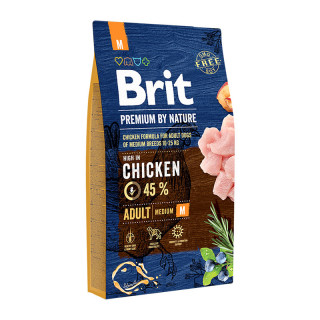 Brit Premium by Nature Adult Medium Breed Dog Dry Food