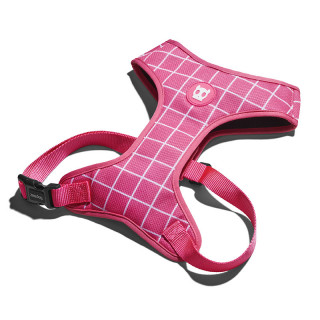 LIMITED EDITION Zee.Dog Air Mesh Vest Pink Wave Dog Harness