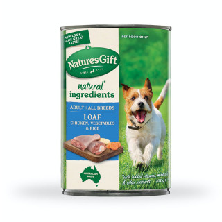 Nature's Gift Meal Time Chicken, Vegetables & Rice 700g Dog Wet Food