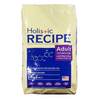 Holistic Recipe Lamb & Rice Adult 15kg Dog Dry Food