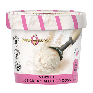 Puppy Scoops Ice Cream Mix Vanilla Grain-Free for Dogs