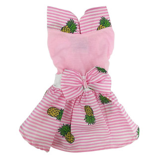 Pawsh Couture Pineapple Pink Stripe Pet Dress
