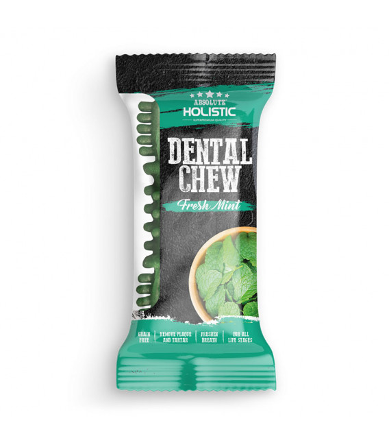 Absolute Holistic Dental Chew Mint 25g Dog Treats