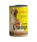 Pet Plus Canine Cravings Chicken with Beef Liver 400g Dog Wet Food