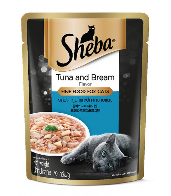Sheba Tuna & Bream 70g Cat Wet Food